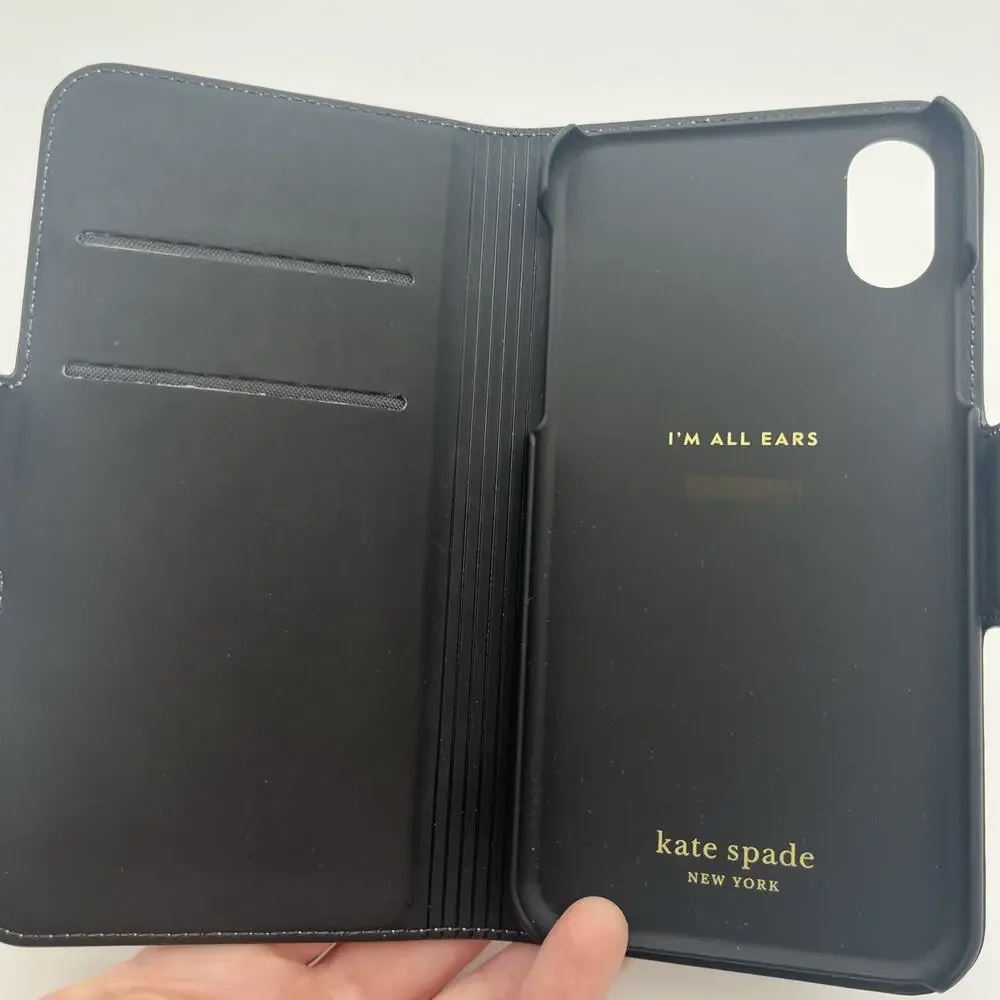 Kate Spade New York 256570 Breezy Floral iPhone Xs Max Folio Case - EXCELLENT!
